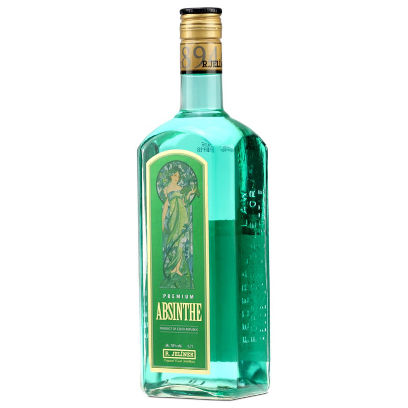 捷林鲁道夫苦艾酒70度烈酒700ml 捷克原瓶进口洋酒基酒