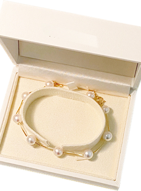 showdigu气质珍珠手链