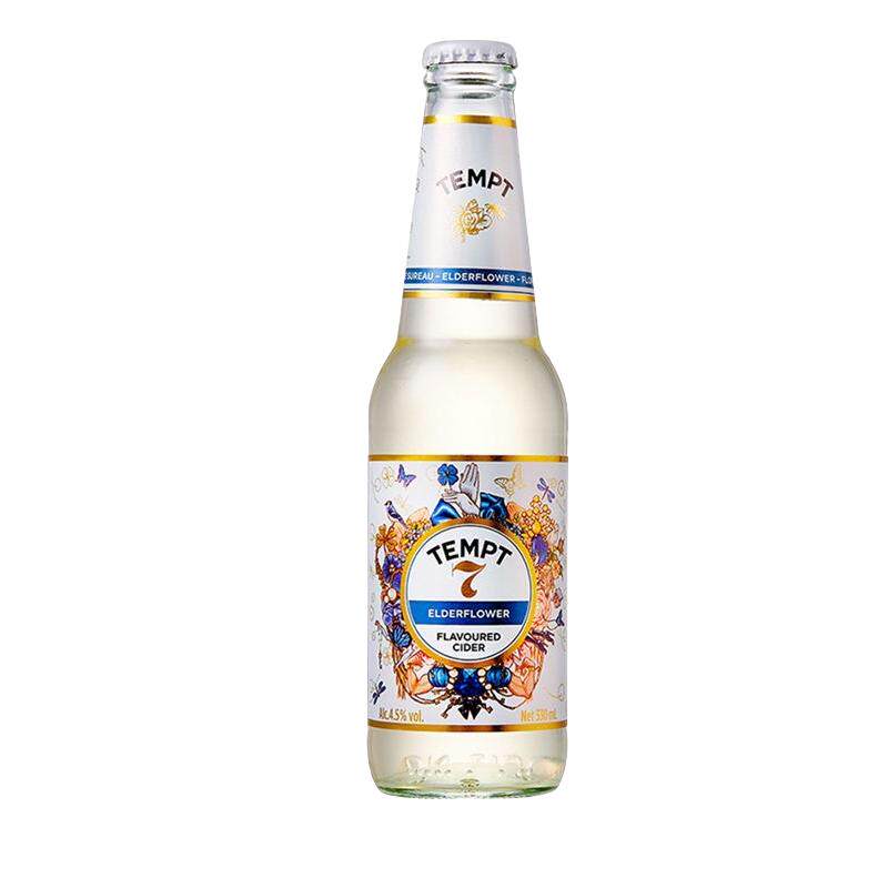 诱惑7号330ml果味酒接骨木西打酒