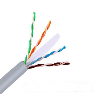 安普超6七类双屏蔽POE家用8芯无氧铜0.58cat7a八类万兆网络线包邮