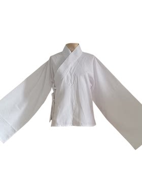 怀谷居男款汉服直裾袍春夏新款