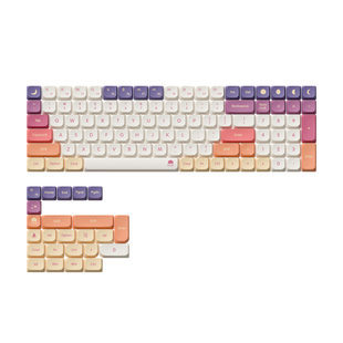 NuPhy x Suda nSA高度胭云PBT五面热升华矮轴键盘键帽小全套124键
