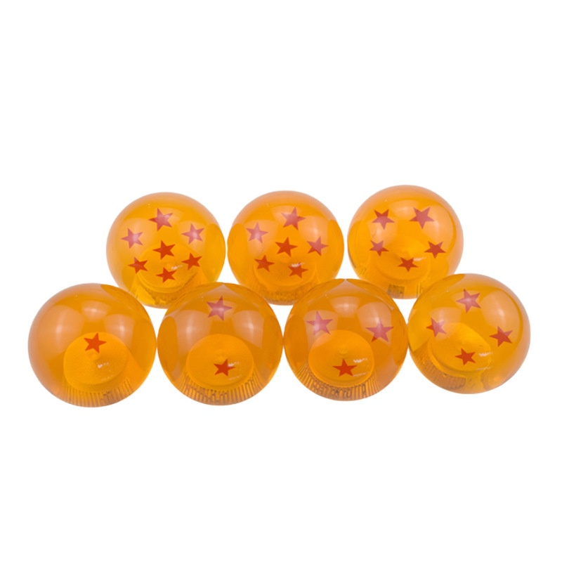 汽车个性改装排挡头黄色七龙珠55MM龙珠手动排挡头换档手柄波棍头