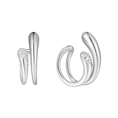 ARSIS流光双层耳骨夹无耳洞女