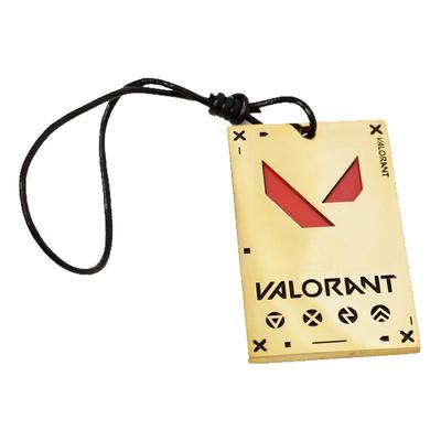 瓦洛兰特valorant瓦罗兰特实体黄铜纪念铭牌朋友新年春节生日礼品