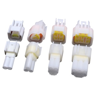 2.3汽车防水接插件 1/2/3/4/6/8/9/12/16电动车用连接器端子公母