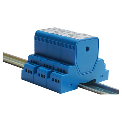 伊莱科交流电流变送器模块互感器ECT-0-5A霍尔电流传感器4-20mA