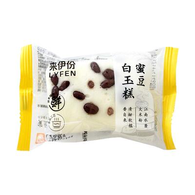 来伊份蜜豆白玉糕500g水磨