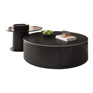 帕沙曼大小圆茶几意式极简客厅小户型家用2026新款轻奢高级感边几