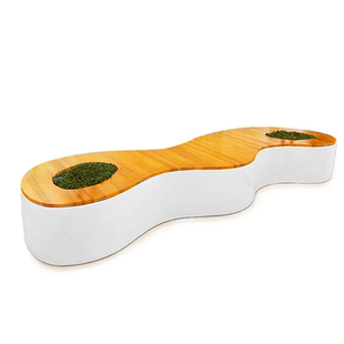 玻璃钢树池座椅商场休闲椅小区公园创意坐凳户外景观异形花盆定制