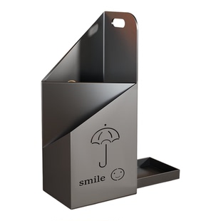 雨伞架家用门口放伞收纳架商用酒店大堂沥水架收纳桶家用放伞神器