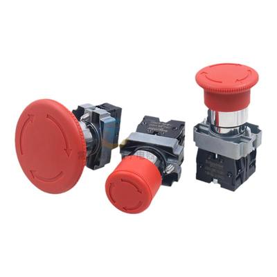 正品施耐德急停开关按钮控制盒