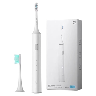 小米米家声波电动牙刷T300男女成人充电便携智能防水学生清洁口腔