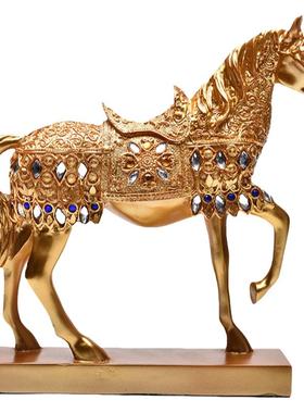 马到成功马摆件玄关客厅装饰品办公室样板间布置店铺前台乔迁新居