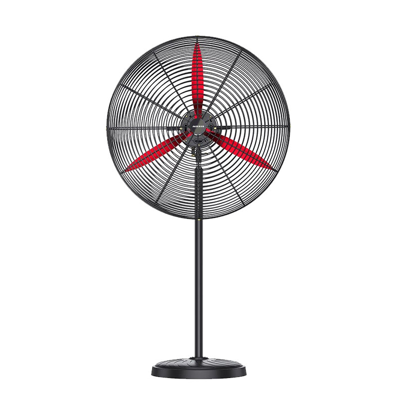 奥克斯工业电风扇大功率落地扇商用强力摇头壁挂式大风力牛角扇