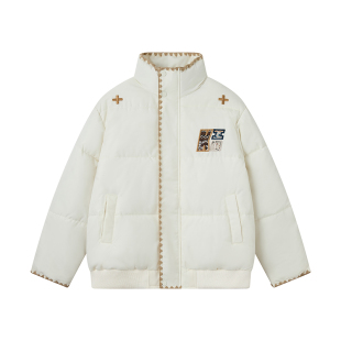 2025冬季新款棉服女小个子美式宽松棉袄加厚好看学生女款棉衣外套