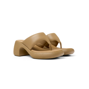 Camper看步女鞋夏季新款厚底凉鞋女拖鞋夏季高跟人字拖