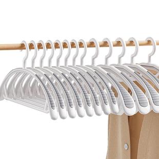 佳帮手橡胶防滑衣架挂衣收纳晾衣服撑子无痕防肩角家用滑防衣架子