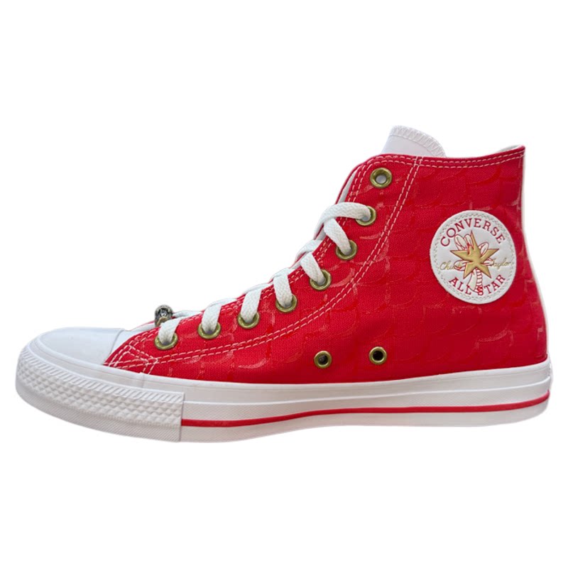 CONVERSE正品匡威AllStar 龙年限定新年款印花高帮帆布鞋 A08704C