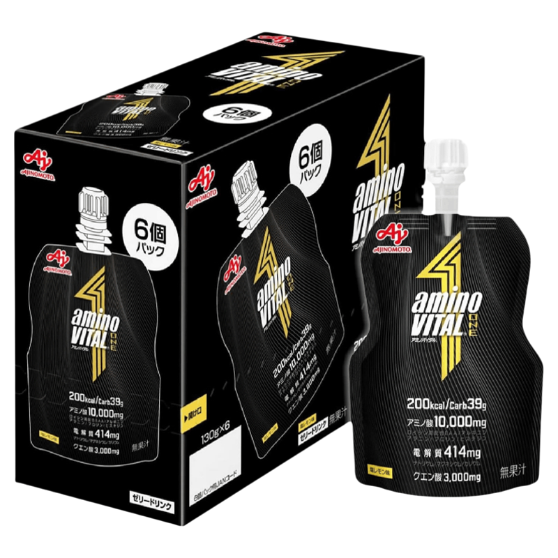 日本味之素amino VITAL ONE果冻能量胶氨基酸电解质运动健身补给