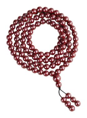 收藏级原矿朱砂108颗手串