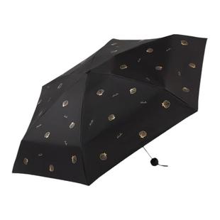 天堂伞迷你五折小雨伞防紫外线遮阳伞晴雨伞胶囊伞折叠伞女生便携