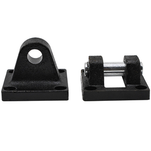 SC SU QGB 气缸附件安装固定底座CA单耳CB双耳座气缸连接摆动支架