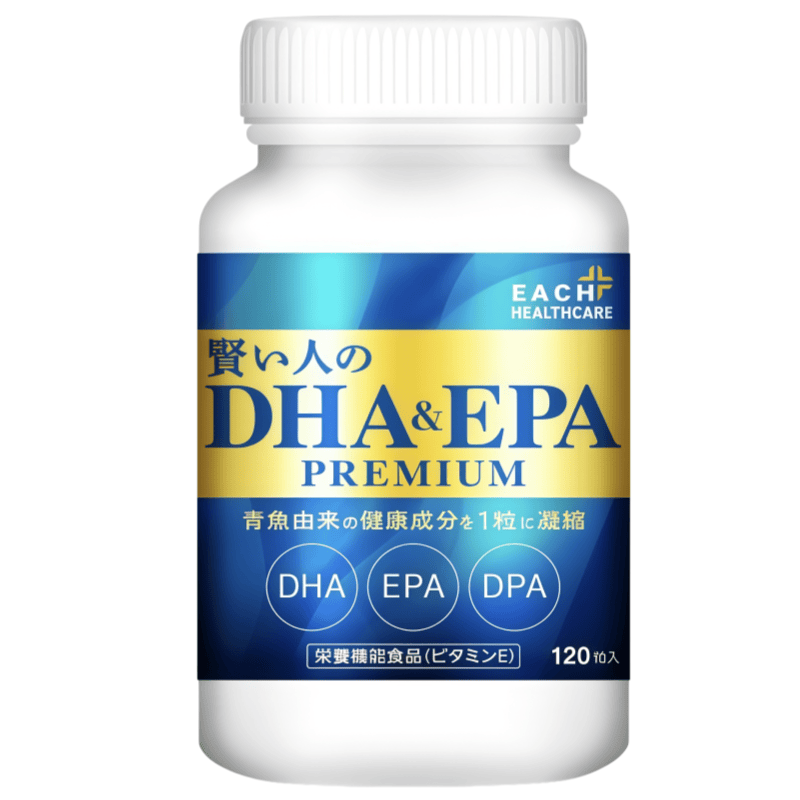 日本代购高纯度鱼油DHA EPA DPA 磷虾油配合维生素D/E无腥味120粒