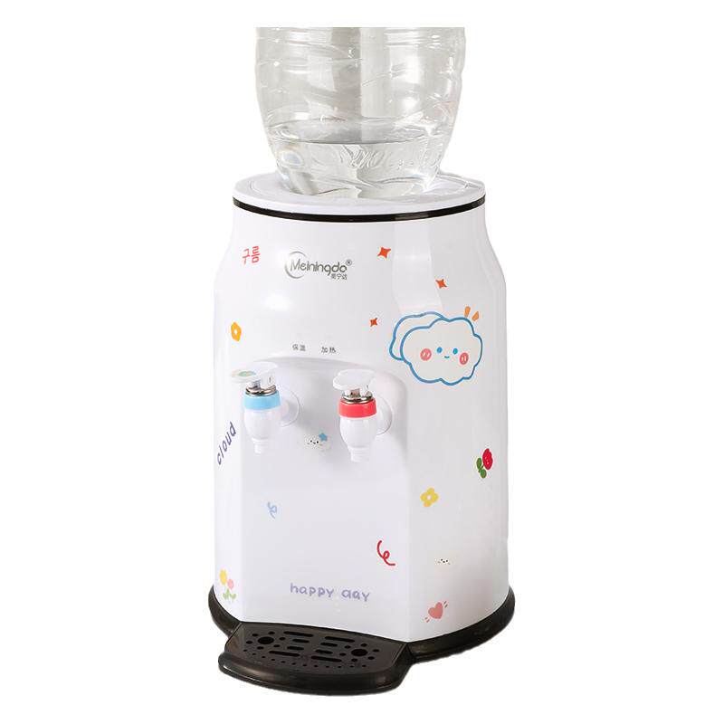 桌面小型台式饮水机桶装水制热用宿舍家用高颜值上置即热式矿泉水