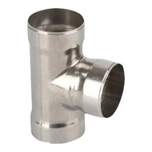 ‘薄壁’304不锈钢承插焊接三通 燃气水管承插式承口管件等径三通