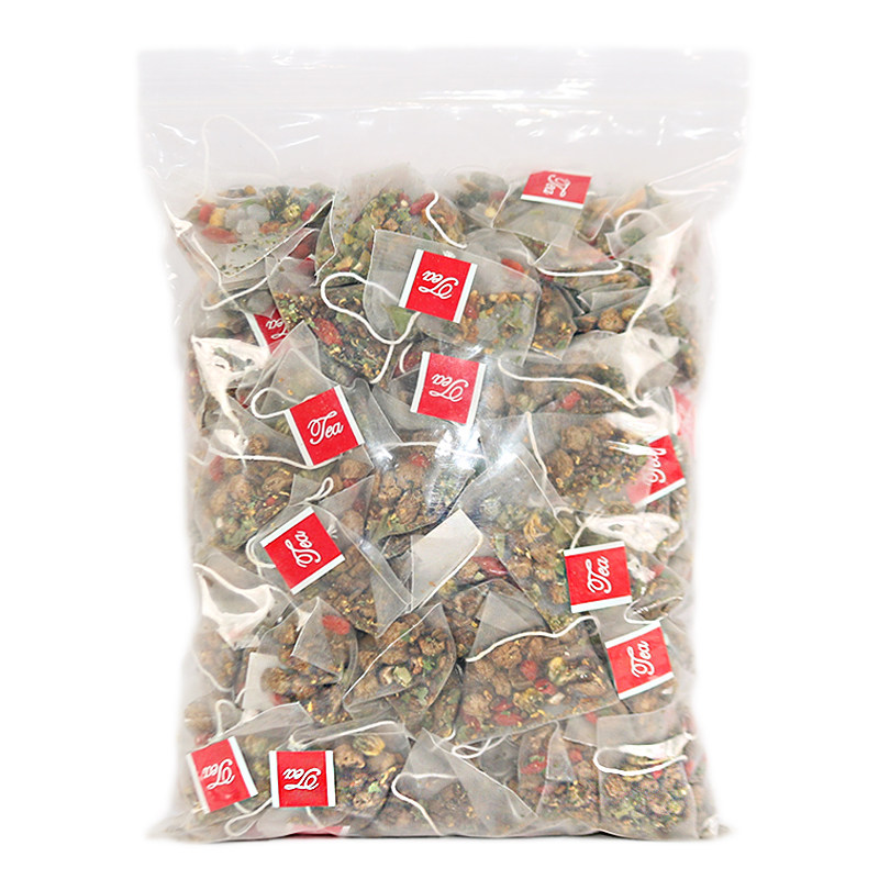 菊花决明子茶枸杞牛蒡金银花桂花独立茶包三角包小袋子100泡包邮