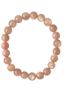 天然橙月光手链时尚百搭小清新