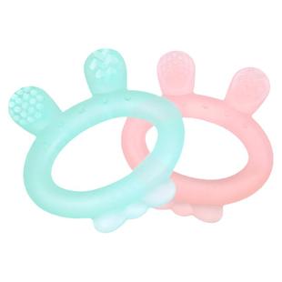 haakaa小兔子牙胶婴儿磨牙棒食品级硅胶口欲期小月龄宝宝牙咬咬胶