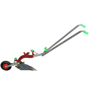 农用手拉犁人工起垄耕地机松土翻地微耕机开沟神器人力翻土犁地机