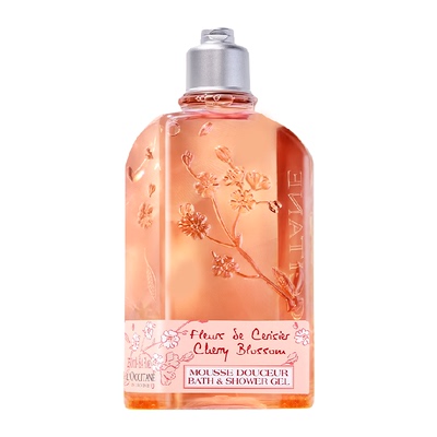 欧舒丹保湿樱花沐浴露