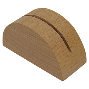 婚礼婚宴桌号牌定制卡片架立式半圆形木质姓名牌数字号码桌牌