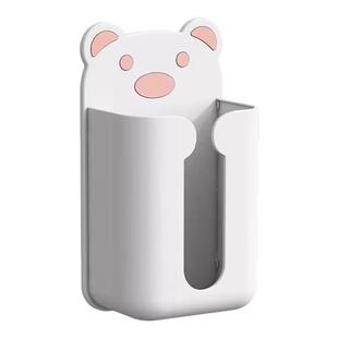 纸巾盒免打孔壁挂式卡通抽纸盒放洗脸巾收纳盒厕所挂墙厨房悬挂盒