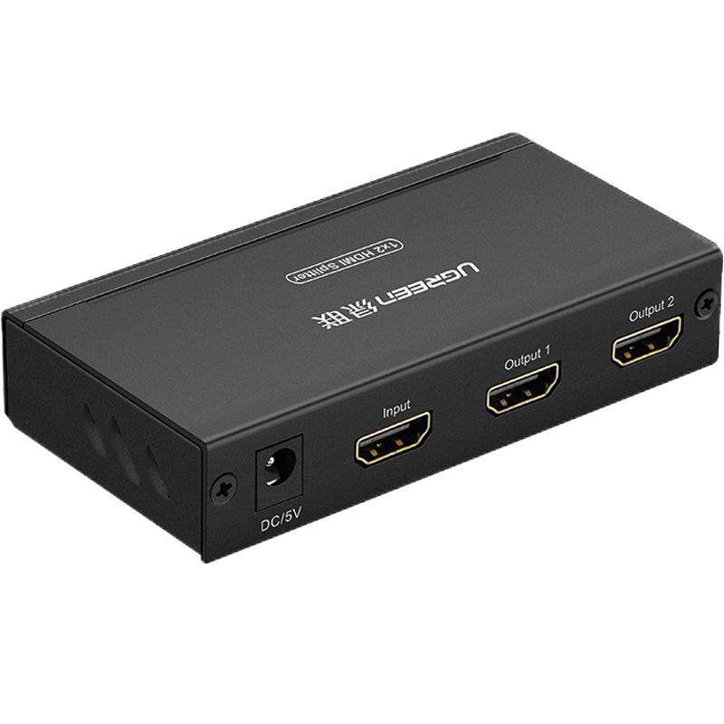 绿联HDMI2.0分配器1进2出4K高清