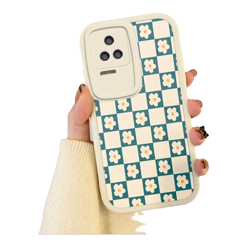 适用红米K40s手机壳ins风菱格redmik40s网红硅胶k40s5g保护壳。小米k4os可爱女新款k40s日韩软壳。红迷k40s潮