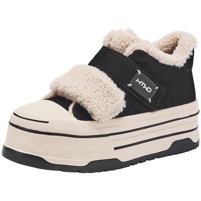 热风2025年冬季新款女时尚休闲鞋