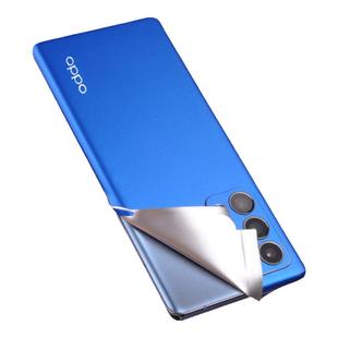 适用oppo手机贴纸reno7后膜reno6全身背贴变色冰膜7pro后壳潮reno6pro+边框膜pro后盖改色全包边创意磨砂彩膜