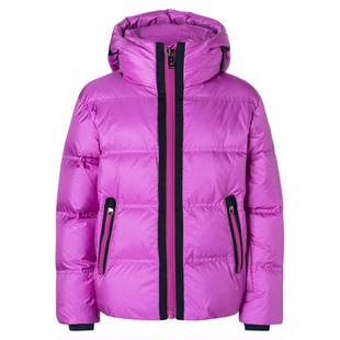 BOGNER博格纳 25秋冬新品KRISSI-D儿童时尚百搭撞色门襟滑雪服