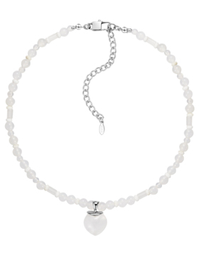 SSV海岛系列白日梦境爱心玉髓串珠项链
