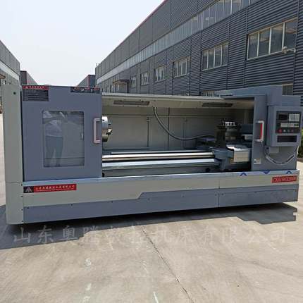 奥腾CK6180X2000数控车床 重型斜齿数控车床6185X5米X8米车床