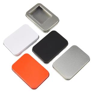 新款车载音乐U盘小铁盒美甲穿戴甲片徽章马口盒子首饰盒支持定制