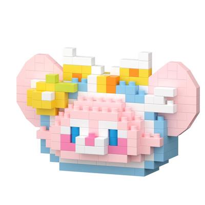 潮乐创奶油卷系列积木