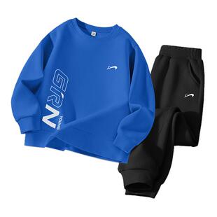 贵人鸟童装男童春季运动套装儿童2026新款运动服大童帅气卫衣春装