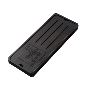 竹长方形茶盘家用2023新款简易托盘实木茶具干泡小型储水式小茶台