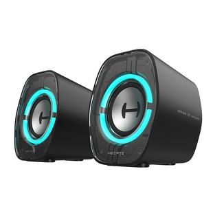 HECATE漫步者电竞G1200白色电脑游戏音箱桌面蓝牙低音迷你小音响