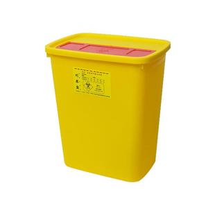 大容量医疗一次性利器盒针头方形圆形锐器盒黄色废弃物垃圾收纳桶